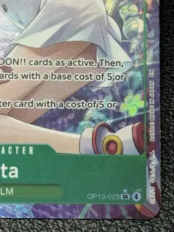 Uta (Alt Art) OP13-023 SR Carrying on His Will - ONE PIECE Card Game ENGLISH NM - Image 4