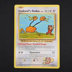 Pokemon TCG Card ImakuniU's Doduo 112/108 XY Evolutions Secret Rare - NM - Image 1