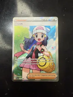Dawn 118/094 Ultra Rare Full Art NM Pokemon Card PFL Phantasmal Flames - Image 1