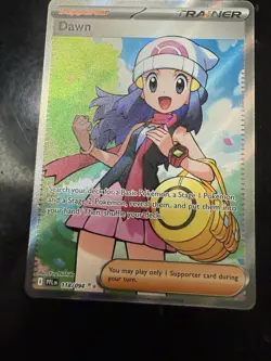 Dawn 118/094 Ultra Rare Full Art NM Pokemon Card PFL Phantasmal Flames - Image 4