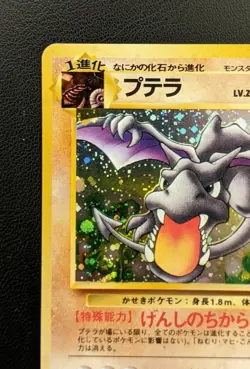 Aerodactyl Lv28 No.142 Japanese Pokemon Trading Card Game TCG Rare Vintage - Image 2