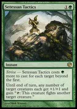 Magic the Gathering MTG Setessan Tactics (140) Journey into Nyx LP - Image 1