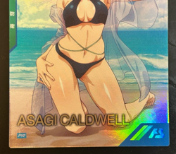 Gundam ARSENAL BASE Card PR-231(PR) ASAGI CALDWELL BANDAI Prism JAPAN TCG - Image 4