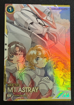 Gundam ARSENAL BASE Card UT03-022(M) M1 Astray Holo BANDAI Japan - Image 1