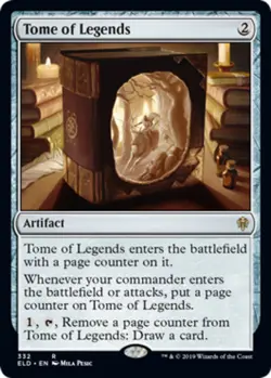 MTG - Tome of Legends - Brawl Deck Exclusive - Throne Of Eldraine - NM, English - Image 1