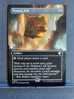 Temple Bell (Borderless); Commander: The Lost Caverns of Ixalan - Image 1