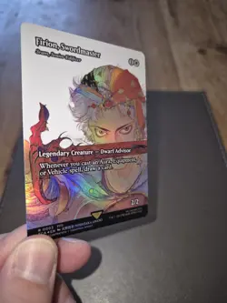MTG Magic The Gathering Final Fantasy Collector Firion Swordmaster Foil Rare 003 - Image 3