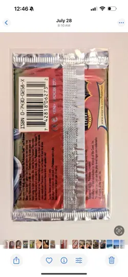 Pokemon Neo Genesis Booster Pack Unlimited SEALED Wizard of the Coast English - Image 2