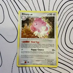 Pokemon BLISSEY 5/123 HOLO RARE | MP Play | Mysterious Treasures | 2007 - Image 1