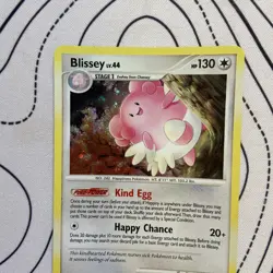 Pokemon BLISSEY 5/123 HOLO RARE | MP Play | Mysterious Treasures | 2007 - Image 2