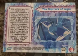 #57 The Capture Of Lugia The Movie 2000 Foil 2000 Topps Pokemon - Image 2