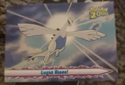 Pokemon Topps 2000 The Movie #64 Lugia Rises NM - Image 1