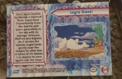 Pokemon Topps 2000 The Movie #64 Lugia Rises NM - Image 2