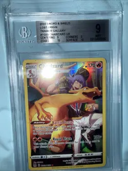 Pokemon TCG Charizard Lost Origin Trainer Gallery TG03/TG30 Grade BGS 9 Mint - Image 1