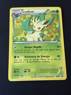 Leafeon BW87 Holo Promo Black & White BW Pokemon - Spanish - LP - Image 1