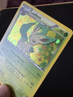 Leafeon BW87 Holo Promo Black & White BW Pokemon - Spanish - LP - Image 2