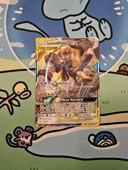 Pokemon TCG: Lucario & Melmetal GX Ultra Rare (120/214) Unbroken Bonds NM - Image 1