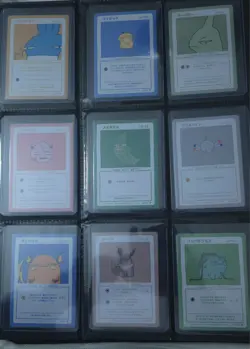 Complete First Print Set 1 Wrenny Moo Pokemon - Image 1