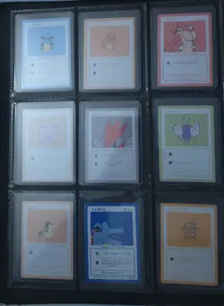 Complete First Print Set 1 Wrenny Moo Pokemon - Image 2