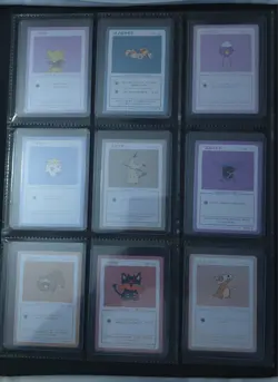 Complete First Print Set 1 Wrenny Moo Pokemon - Image 4