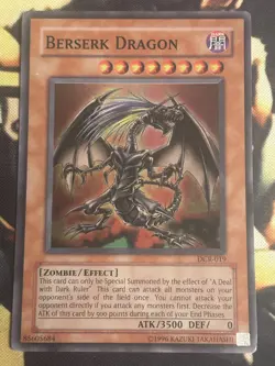 Yugioh: Berserk Dragon - DCR-019 - Super Rare - Unlimited - MP - Image 1