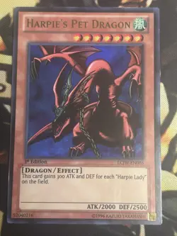 Yugioh: Harpie's Pet Dragon - LCJW-EN086 - Ultra Rare - 1st Edition - MP - Image 1