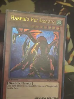 Yugioh: Harpie's Pet Dragon - LCJW-EN086 - Ultra Rare - 1st Edition - MP - Image 3