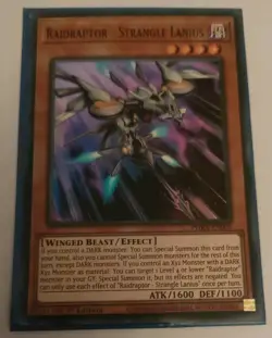 Raidraptor - Strange Lanius PHRA-EN005 Super Rare Holo YuGiOh MINT/Near Mint - Image 3