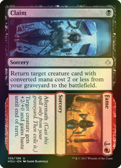 MTG Claim // Fame Foil ** Hour of Devastation ** English (NM) - Image 1