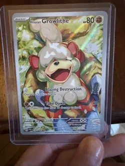 Pokemon Cards Growlithe 181/167 Illustration Rare Twilight Masquerade - (NM) - Image 1