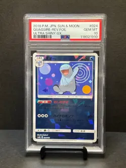PSA10 Quagsire 024/150 Reverse Holo Pokemon Card Japanese - Image 1