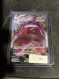 Pokemon TCG Gengar VMAX 157/264 Swsh08: Fusion Strike Holo Card Mint Condition - Image 1