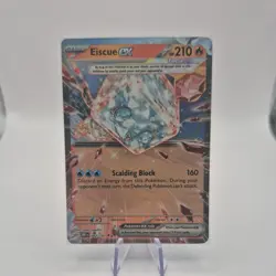 Eiscue ex 042/197 Obsidian Flames Double Rare Holo Pokemon TCG Card NM - Image 1