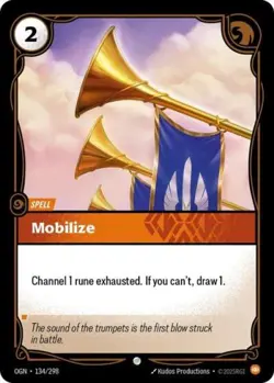 ~ Mobilize ~ Foil ~ Riftbound: Origins - Image 1