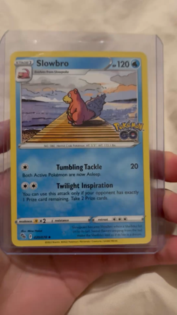 Slowbro 020/078 Pokemon GO Regular Uncommon Pokemon Card Near Mint - Image 2