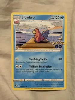 Slowbro 020/078 Pokemon GO Regular Uncommon Pokemon Card Near Mint - Image 3