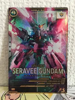 SERAVEE GUNDAM UT04-033 P Gundam Arsenal Base Card 00 - Image 1