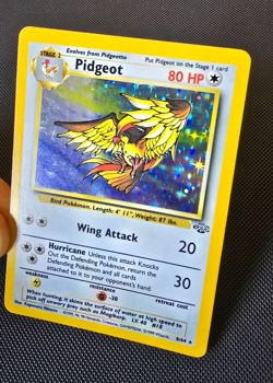 Pokemon WOTC Card - Pidgeot - Jungle Set - Holo Rare - 8/64 - NM-LP - Image 4