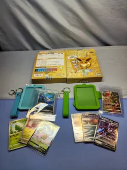 2 Open Pokemon TCG: Nine Colors Gathering Card Case Keychain Box (Chinese) - Image 2