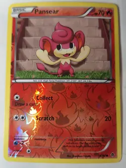Pansear 18/98 BW Emerging Powers Reverse Pokemon Holo Foil Nice! - Image 1