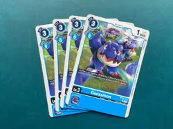 Gaossmon BT19-016 Playset Special Booster 2.0 2.5 Digimon Card Game x4 - Image 1