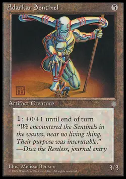 Magic the Gathering MTG Adarkar Sentinel (306) Ice Age NM - Image 1