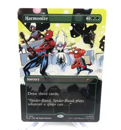 MTG Spider-Man HARMONIZE 7021 SECRET LAIR DROP NONFOIL RARE - Image 1