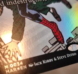 MTG Heroic Intervention Borderless Foil Spider-Man 0034 Marvel Eternal-Legal LP - Image 2