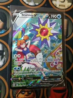 Starmie V TG13/TG30 Astral Radiance Trainer Gallery Holo Pokemon MINT! - Image 1