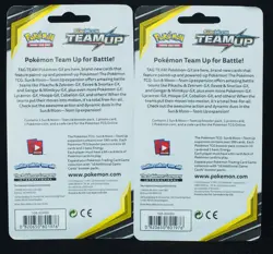 Team Up Checklane Blister Packs w/ Pikachu & Mimikyu Promos Pokemon, Sealed - Image 3