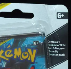 Team Up Checklane Blister Packs w/ Pikachu & Mimikyu Promos Pokemon, Sealed - Image 4