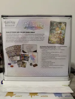 Prismatic Evolutions Pokemon Center PC ETB (CASE INCLUDED) SEALED NEW - Image 2