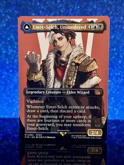 Emet-Selch, Unsundered #0394 FIN M (Borderless) (Non-Foil) - MTG Final Fantasy - Image 1