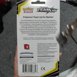 Pokemon Sun & Moon Team Up 1 Pack Blister Mimikyu Sealed - Image 2